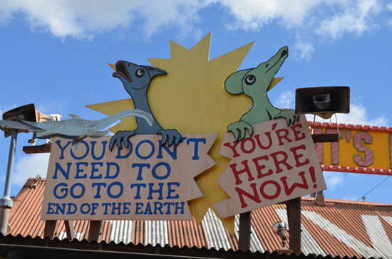 Can You Finish This Sign Dinoland, U.S.A, in Disney's Animal Kingdom “Can