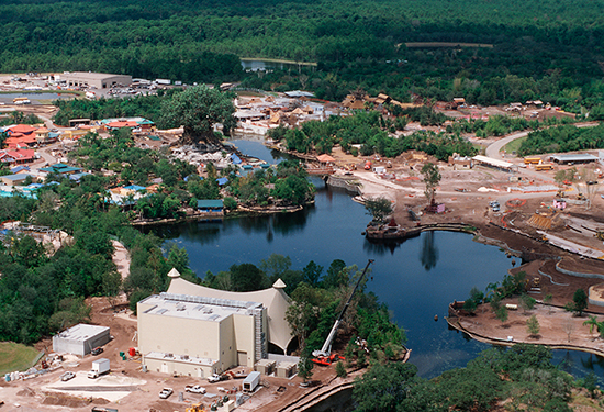 Vintage Walt Disney World Resort: Building a Theater in the Wild