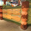 Beaver’s Chewing On Wood And Other Playful Animals Fill the Sky Inside Island Mercantile at Disney’s Animal Kingdom Theme Park