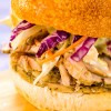 Pork Loin Sandwhich with Creamy Apple Slaw at BoardWalk Bakery