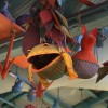 Fish And Frog Baskets And Other Playful Animals Fill the Sky Inside Island Mercantile at Disney’s Animal Kingdom Theme Park