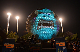 Sulley from the Upcoming Disney●Pixar Film 'Monsters University' Helps Announce a Monstrous Summer at Disney Parks