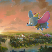 Rob Kaz - Flight Over Fantasyland, at Art of Disney in the Downtown Disney Marketplace