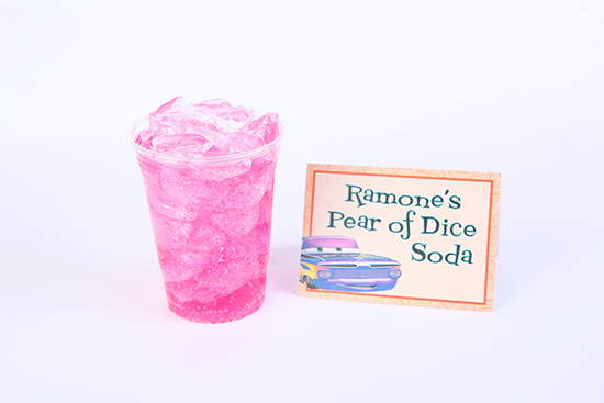 Ramone’s Pear of Dice Soda in Cozy Cone Motel at Disney California Adventure Park Ramone’s Pear of Dice Soda in Cozy Cone Motel at Disney California Adventure Park