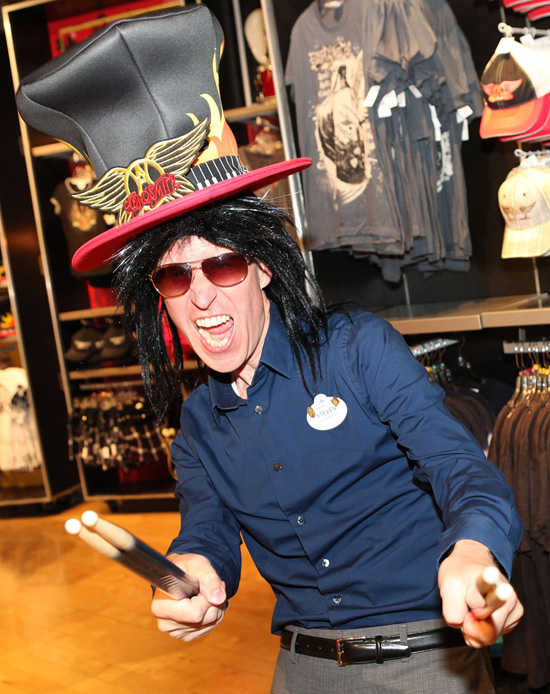 Disney Parks Blog Author Steven Miller at Rock Around the Shop at Disney’s Hollywood Studios