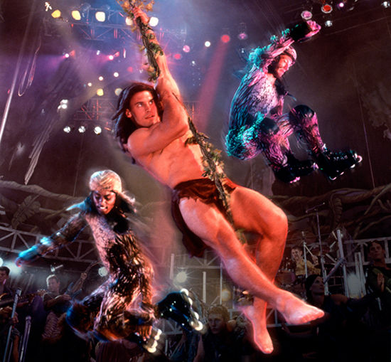 'Tarzan Rocks' Premiered at Theater in the Wild at Disney's Animal Kingdom in July 1999