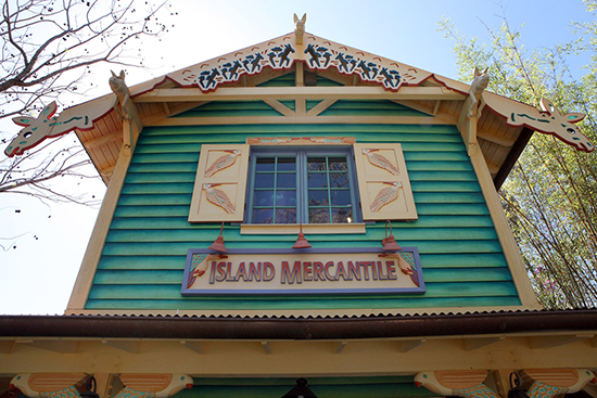 Playful Animals Fill the Sky Inside Island Mercantile at Disney’s Animal Kingdom Theme Park at Walt Disney World Resort
