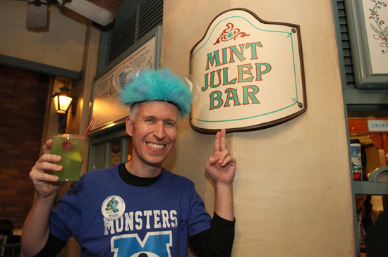 Steven Miller Visits the Mint Julep Bar in New Orleans Square Steven Miller Visits the Mint Julep Bar in New Orleans Square