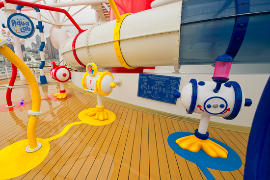 The AquaLab on the Disney Fantasy
