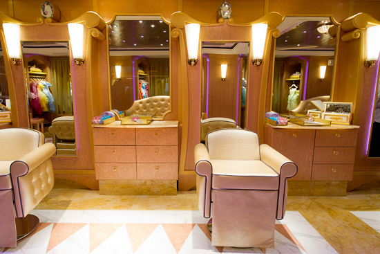 The Bibbidi Bobbidi Boutique on the Disney Fantasy