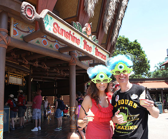 Lovely Afternoon Treat at the Sunshine Tree Terrace in Adventureland at Magic Kingdom Park