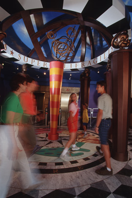 An Archived Marketing Shot of the Lobby of DisneyQuest at Downtown Disney An Archived Marketing Shot of the Lobby of DisneyQuest at Downtown Disney