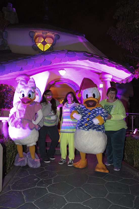 Disney Character Pajama Party in Mickey’s Toontown at Disneyland Park Disney Character Pajama Party in Mickey’s Toontown at Disneyland Park