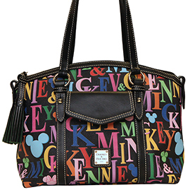 The New Dooney & Bourke Mickey Rainbow Letter Collection Includes a Large Pocket Tote ($295), Satchel ($195), Pocket Satchel ($260), and Tablet Sleeve ($90) The New Dooney & Bourke Mickey Rainbow Letter Collection Includes a Large Pocket Tote ($295), Satchel ($195), Pocket Satchel ($260), and Tablet Sleeve ($90)
