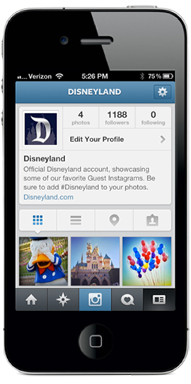 Disneyland Resort – ‘Most Instagrammed’ Location in U.S. – Now on Instagram