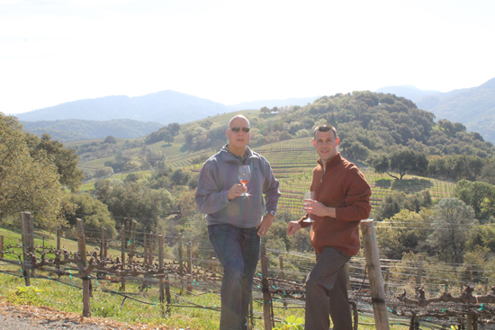 California Grill Chef Brian Piasecki and General Manager Michael Scheifler Visit Napa Valley and Sonoma Vineyards in Search of the Best of the Best for the Soon-to-Open California Grill California Grill Chef Brian Piasecki and General Manager Michael Scheifler Visit Napa Valley and Sonoma Vineyards in Search of the Best of the Best for the Soon-to-Open California Grill