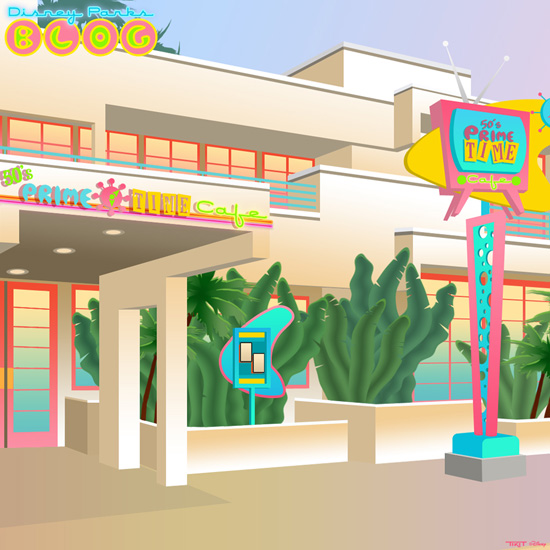 Mind Your Manners and Download Our 50’s Prime Time Cafe Disney Parks Blog Wallpaper