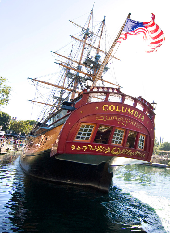 A Look Back: Sailing Ship Columbia Debuts at Disneyland Park 55 Years Ago This Week
