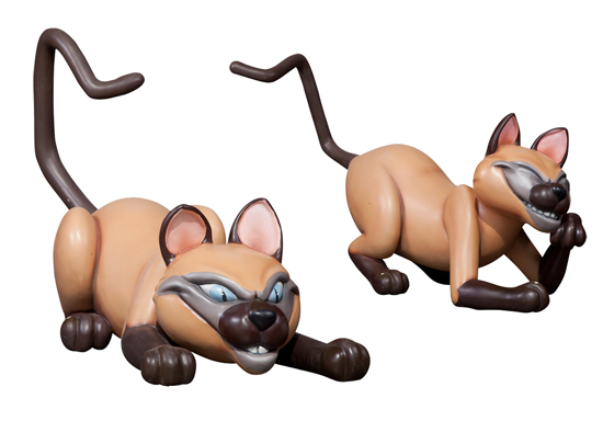 Siamese Cats - Si and Am Props from 'Lady and the Tramp' Siamese Cats - Si and Am Props from 'Lady and the Tramp'