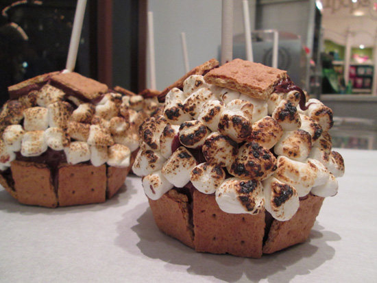 Gourmet Apple S'mores, Available During the Month of July at the Disneyland Resort Gourmet Apple S'mores, Available During the Month of July at the Disneyland Resort