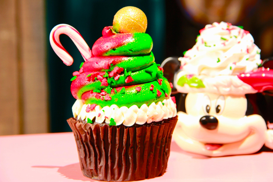 Holiday Cupcake at Jolly Holiday Bakery Café at the Disneyland Resort Available During ‘Limited Time Magic’ Christmas in July Week Holiday Cupcake at Jolly Holiday Bakery Café at the Disneyland Resort Available During ‘Limited Time Magic’ Christmas in July Week