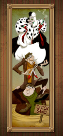 Cruella De Vil Takes on a Famous Role in The Haunted Mansion