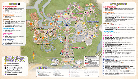 Mickey’s Not-So-Scary Halloween Party Park Map for September 24, 2013 Mickey’s Not-So-Scary Halloween Party Park Map for September 24, 2013