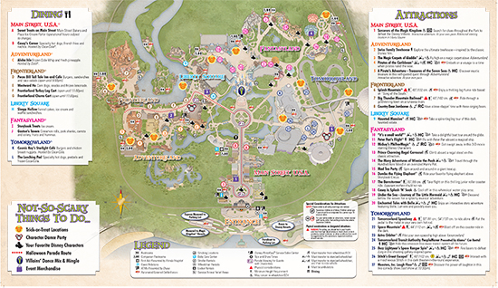 Mickey’s Not-So-Scary Halloween Party Park Map for September 20, 27 and 29th Mickey’s Not-So-Scary Halloween Party Park Map for September 20, 27 and 29th
