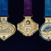 New Princess and Tinker Bell Half Marathon Medals