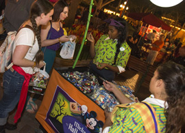 Disney Parks Blog Readers Board the Halloween Time Express Meet-Up at Disneyland Park