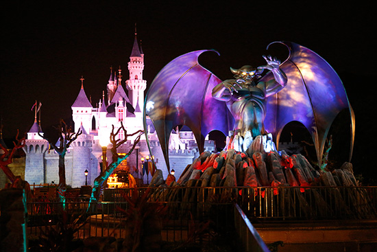 Chernabog from 'Fantasia' at Hong Kong Disneyland