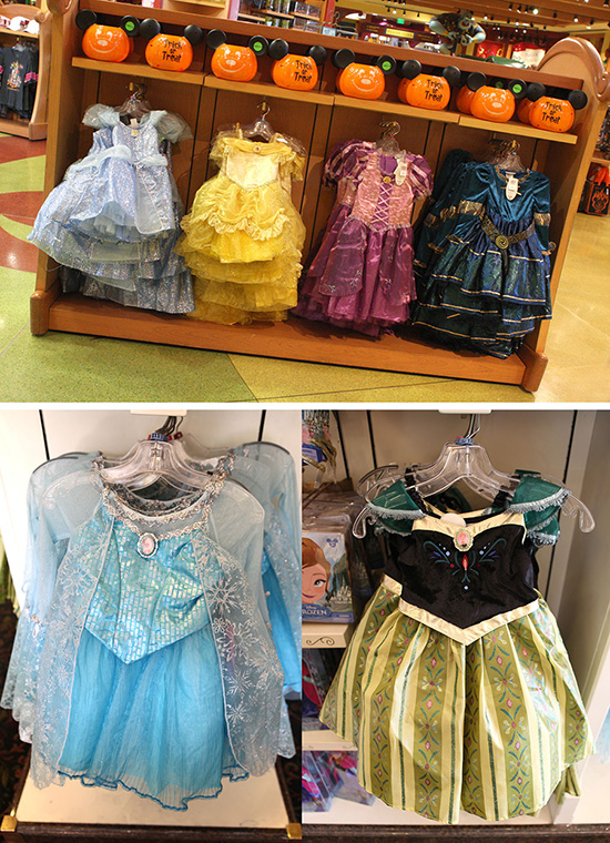 Disney Princess Costumes At Bibbidi-Bobbidi Boutique
