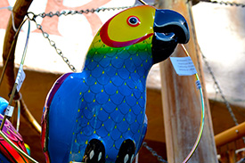 Adventureland Bird in Adventureland Bazaar at Disneyland Park