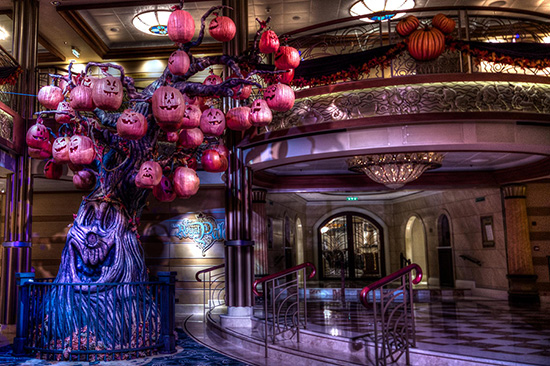 The Pumpkin Tree, aboard the Disney Dream for Halloween on the High Seas The Pumpkin Tree, aboard the Disney Dream for Halloween on the High Seas