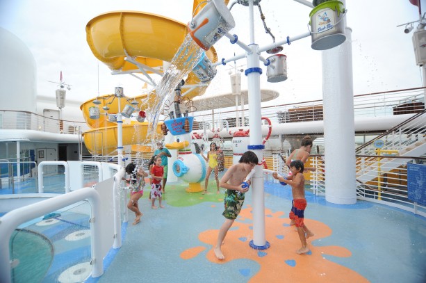 AquaLab Water Playground on the Disney Magic