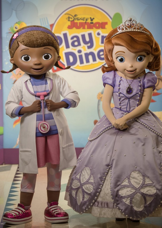 McStuffins e Sofia no Hollywood Studios 