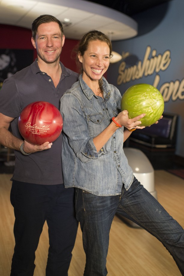 Even Stars ‘Strike’ It Big, With Family Time at Splitsville Luxury Lanes at Downtown Disney