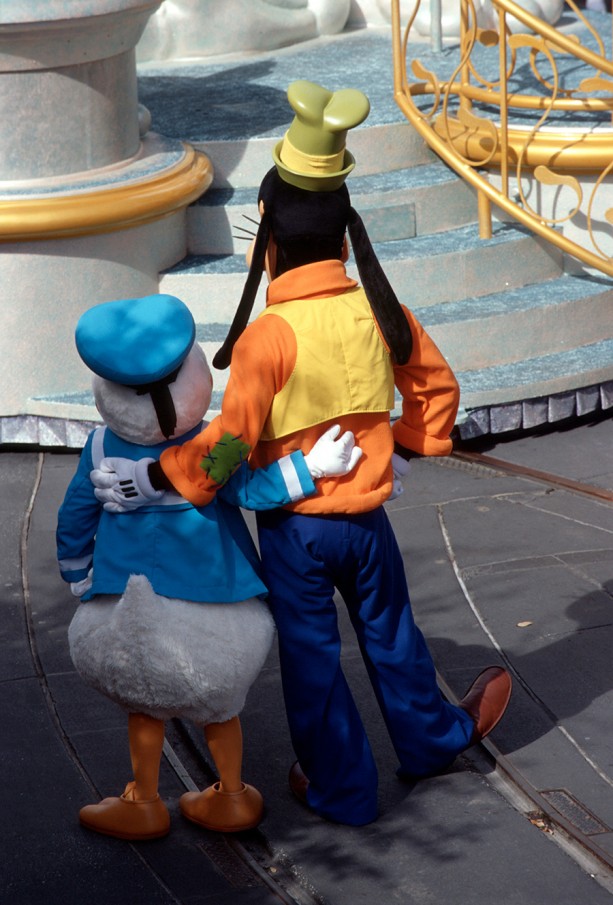 Caption This: Donald & Goofy, Best Friends at Magic Kingdom Park