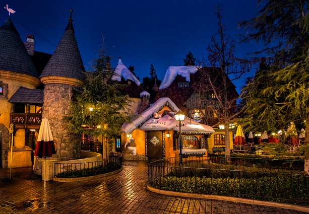 The Frozen Royal Reception Cottage in Fantasyland at Disneyland Park
