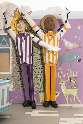 Take a 3-D Spin Around This Amazing ‘Show Your #DisneySide’ Paper Sculpture