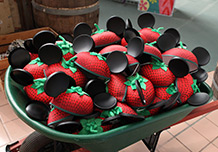 Strawberry Ear Hats Strawberry Ear Hats