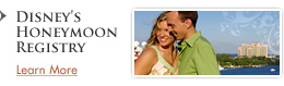 Disney's Honeymoon Registry