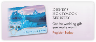Disney's Honeymoon Registry