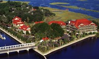 Bird's-eye view of Disney's Hilton Head Island Resort, a Disney Vacation Club Resort
