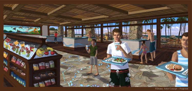 Aulani New Quick Service Dining Rendering