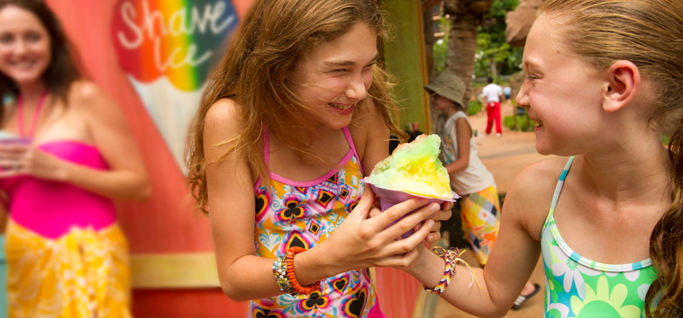 Aulani Children at Papalua Shave Ice Aulani Children at Papalua Shave Ice